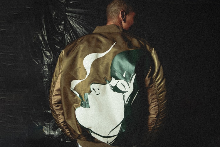 HUF and Alpha Industries Collide to Craft a '90s-Inspired Bomber Jacket