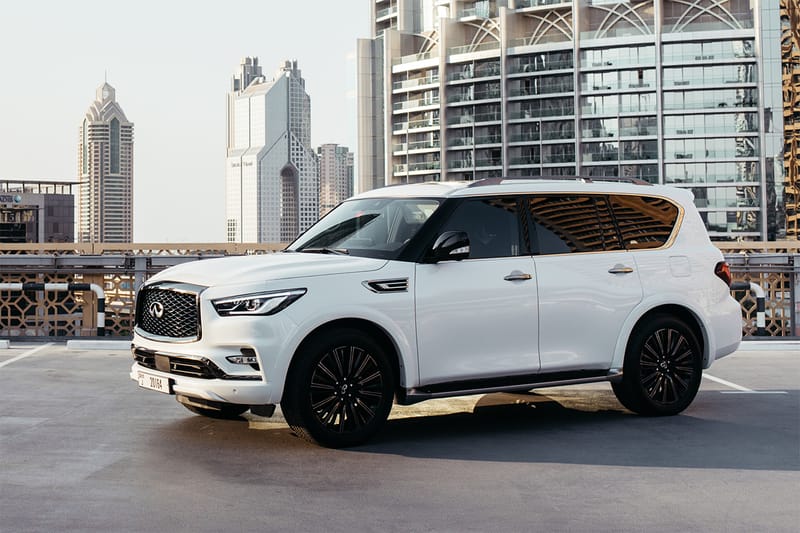Creations of LA Captures INFINITI’s Luxury QX80 SUV in Dubai’s Cityscapes