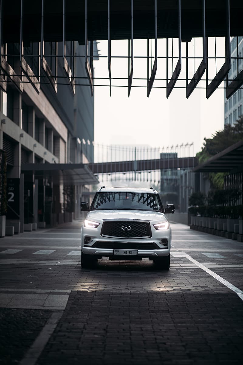 infiniti qx80 luxury suv automobile car vehicle creations of la dubai gcc gulf middle east arabia exclusive 