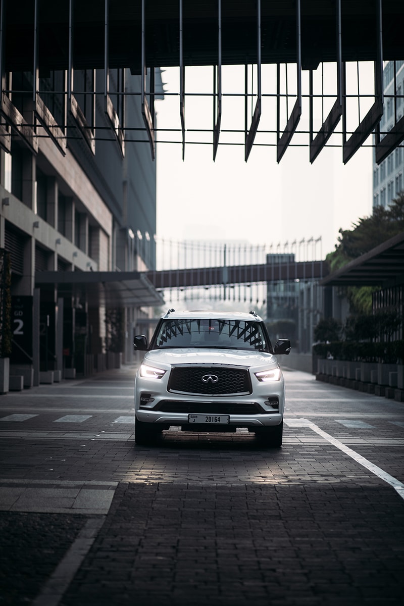 infiniti qx80 luxury suv automobile car vehicle creations of la dubai gcc gulf middle east arabia exclusive 