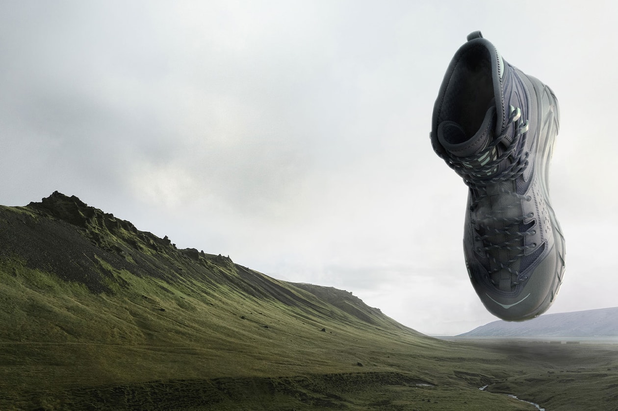 HOKA x JL-A.L_ Tor Ultra Boot Collaboration Жан-Люк Амбридж обувь Лондон, Великобритания, британский дизайнер