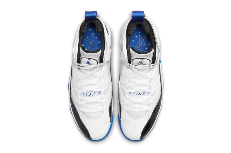 Official Look at the Jordan Two Trey "Concord Royal" DO1925-140 release info nike swoosh high top basketball shoes michael jordan