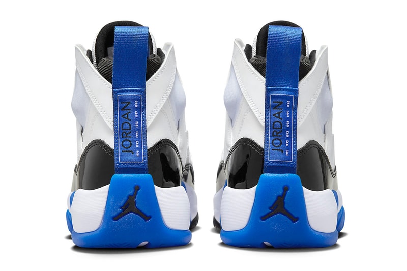 Official Look at the Jordan Two Trey "Concord Royal" DO1925-140 release info nike swoosh high top basketball shoes michael jordan