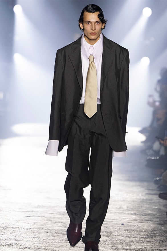 JORDANLUCA Milan Fashion Week Fall Winter 2023 FW23 Runway Show MFW Mens Menswear Jordan Bowen Luca Marchetto Lonsdale