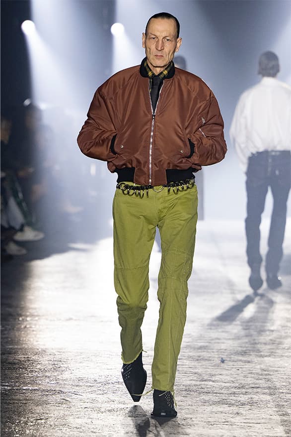 JORDANLUCA Milan Fashion Week Fall Winter 2023 FW23 Runway Show MFW Mens Menswear Jordan Bowen Luca Marchetto Lonsdale