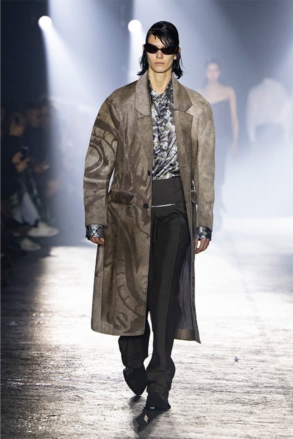 JORDANLUCA Milan Fashion Week Fall Winter 2023 FW23 Runway Show MFW Mens Menswear Jordan Bowen Luca Marchetto Lonsdale