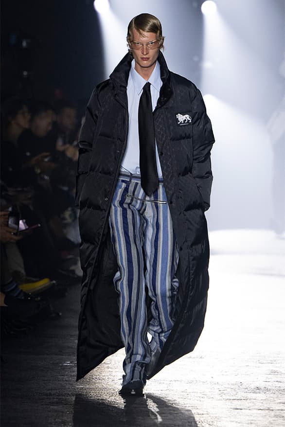 JORDANLUCA Milan Fashion Week Fall Winter 2023 FW23 Runway Show MFW Mens Menswear Jordan Bowen Luca Marchetto Lonsdale