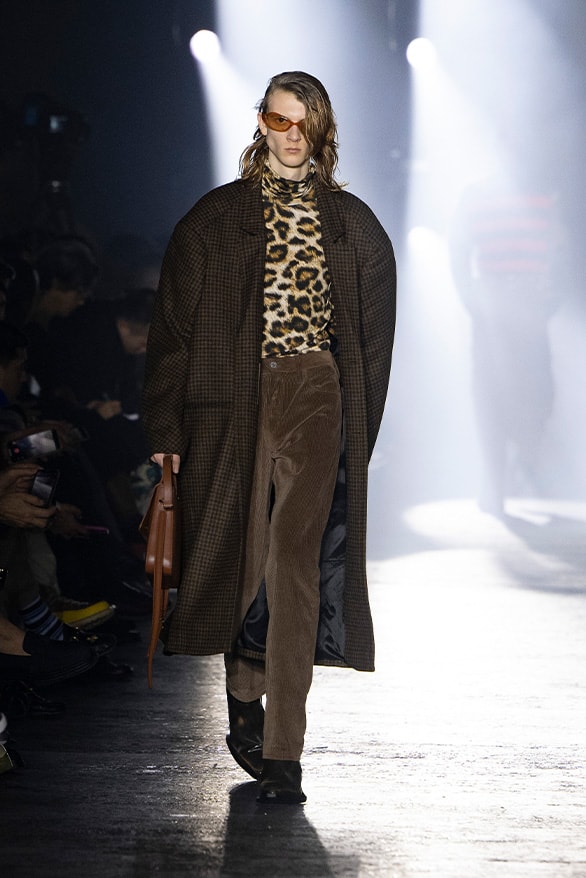 JORDANLUCA Milan Fashion Week Fall Winter 2023 FW23 Runway Show MFW Mens Menswear Jordan Bowen Luca Marchetto Lonsdale
