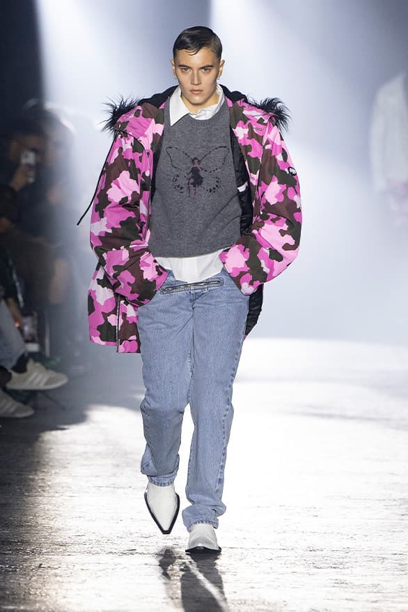 JORDANLUCA Milan Fashion Week Fall Winter 2023 FW23 Runway Show MFW Mens Menswear Jordan Bowen Luca Marchetto Lonsdale