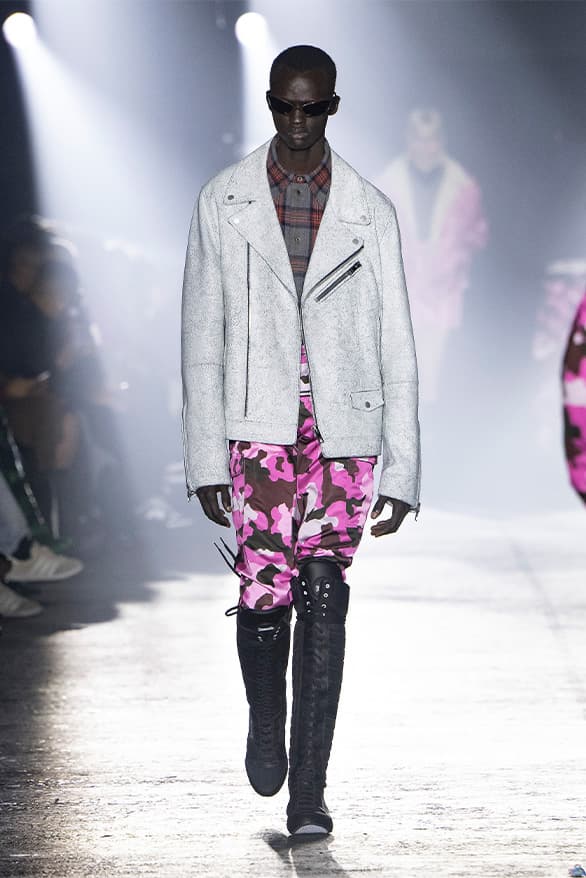 JORDANLUCA Milan Fashion Week Fall Winter 2023 FW23 Runway Show MFW Mens Menswear Jordan Bowen Luca Marchetto Lonsdale