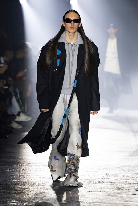 JORDANLUCA Milan Fashion Week Fall Winter 2023 FW23 Runway Show MFW Mens Menswear Jordan Bowen Luca Marchetto Lonsdale