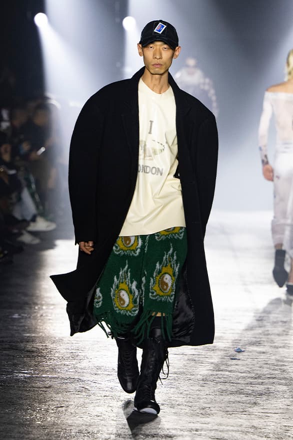 JORDANLUCA Milan Fashion Week Fall Winter 2023 FW23 Runway Show MFW Mens Menswear Jordan Bowen Luca Marchetto Lonsdale