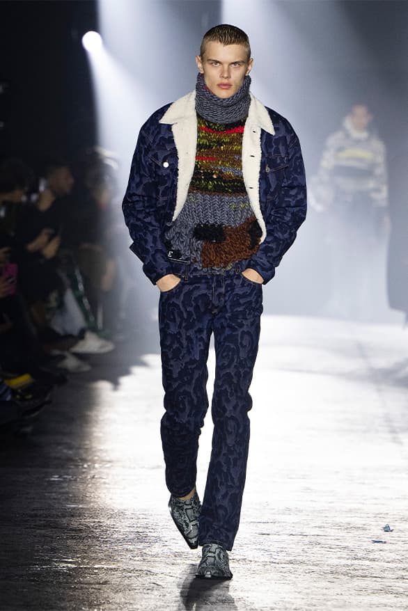 JORDANLUCA Milan Fashion Week Fall Winter 2023 FW23 Runway Show MFW Mens Menswear Jordan Bowen Luca Marchetto Lonsdale