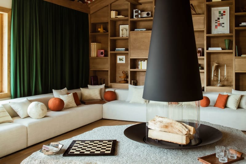 Joséphine Fossey Brings Modernist Details to Alpine Chalet Interior