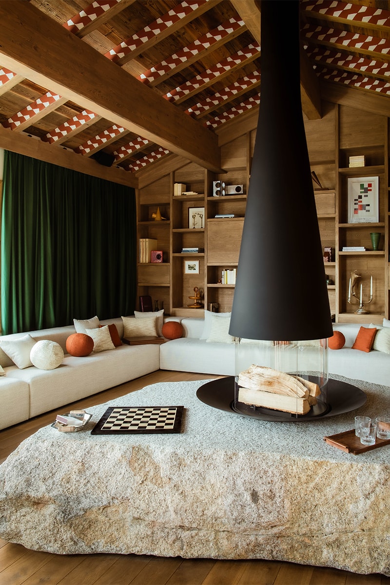 Joséphine Fossey Brings Modernist Details to Alpine Chalet Interior