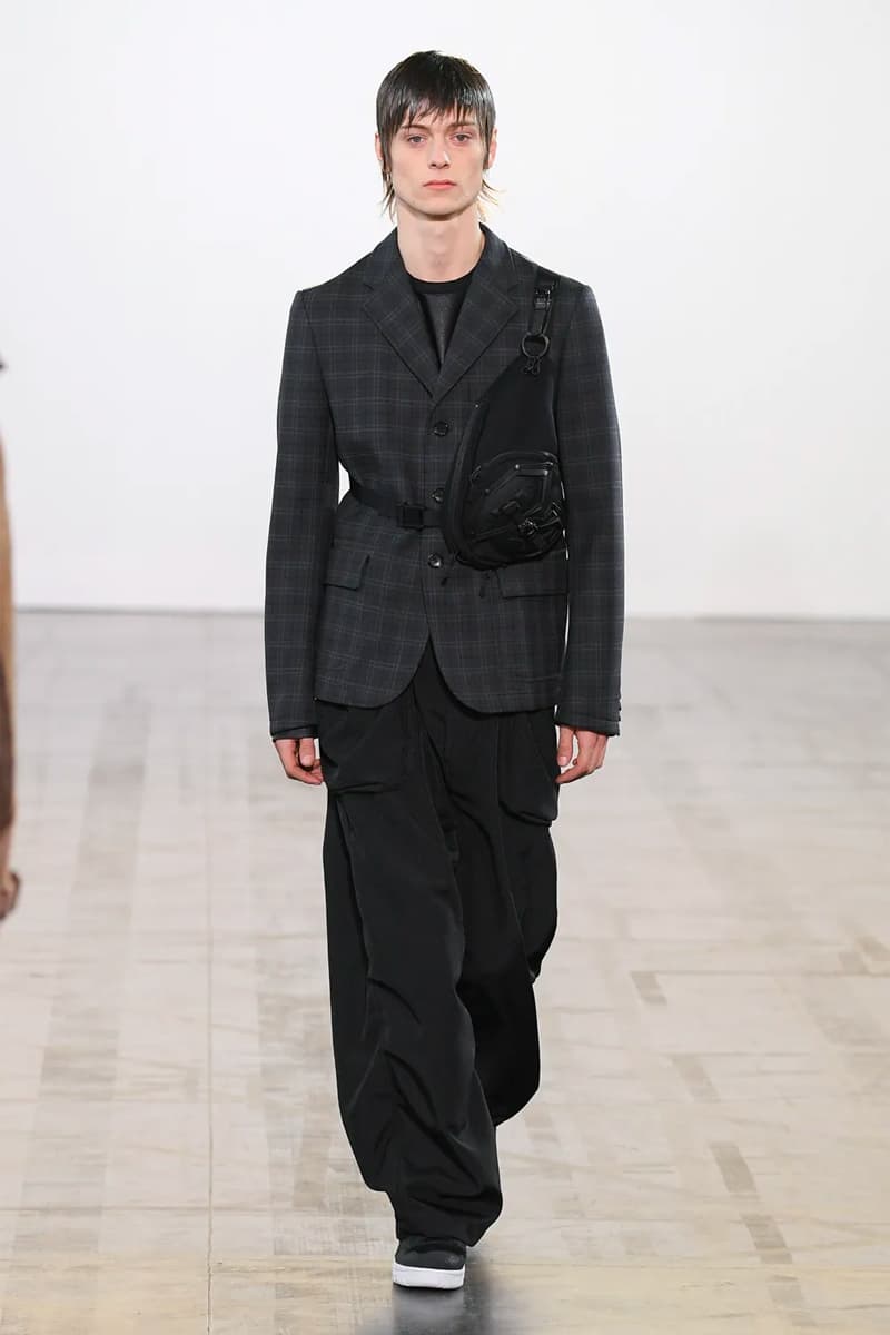 Junya Watanabe Man FW23 Paris Fashion Week Collection comme des garcons techno couture palace carhartt WIP Palace New Balance champion karimor 