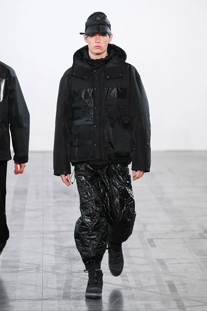 Junya Watanabe Man FW23 Paris Fashion Week Collection comme des garcons techno couture palace carhartt WIP Palace New Balance champion karimor 