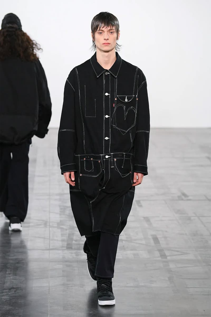 Junya Watanabe Man FW23 Paris Fashion Week Collection comme des garcons techno couture palace carhartt WIP Palace New Balance champion karimor 