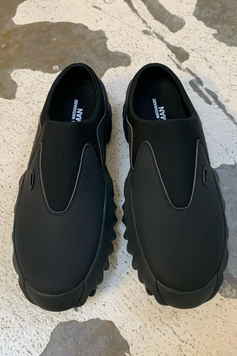 Heres a Closer Look at the Junya Watanabe x Oakley Factory Team Footwear black flesh laceless release info date price