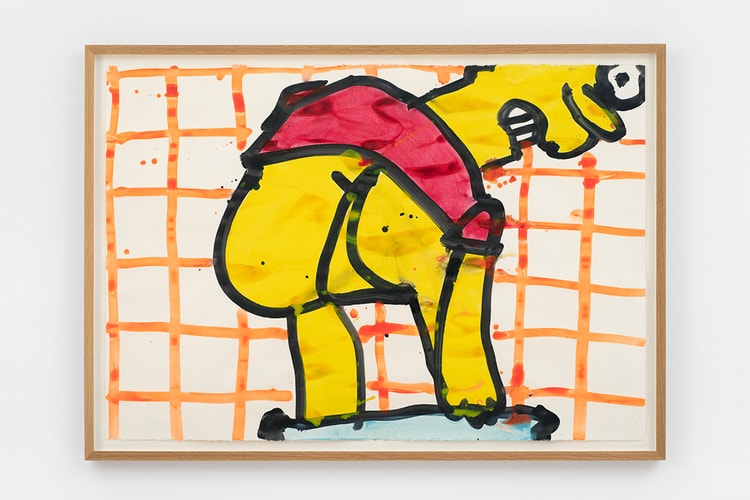 Bart Simpson Plays Muse in Katherine Bernhardt's Latest Exhibition