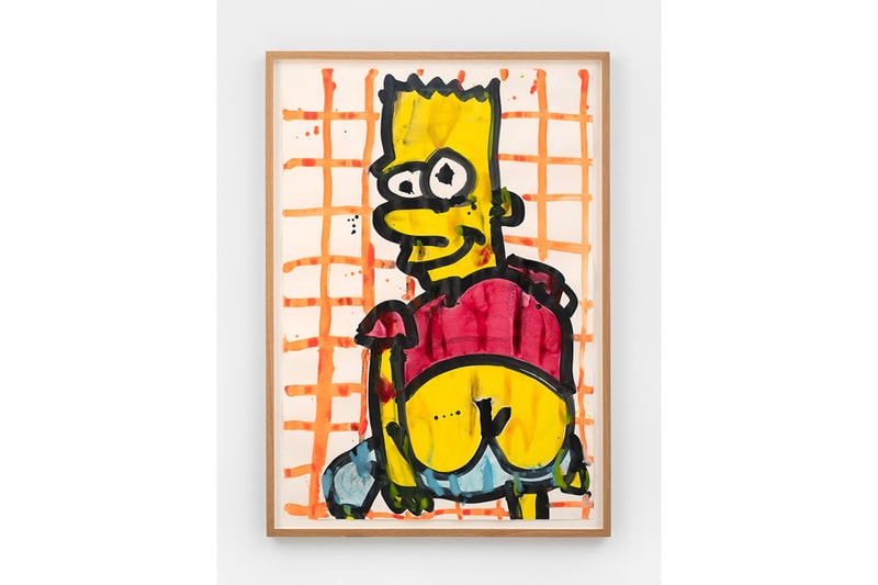Katherine Bernhardt Bart Simpson Canada New York Art