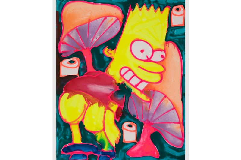 Katherine Bernhardt Bart Simpson Canada New York Art