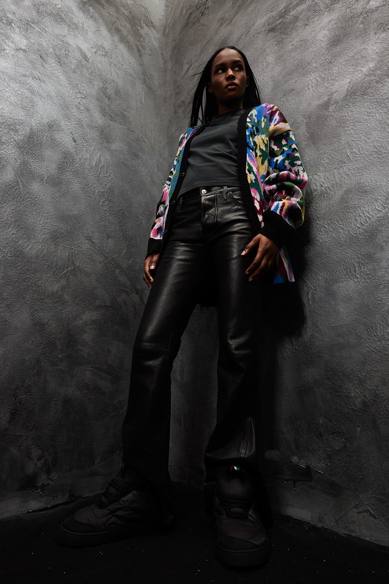 Members of the Rage FW23 Kid Cudi Exclusive Interview collection reveal paris fashion week verdy rhuigi villasenor matthew m williams streetwear entergalactic man on the moon virgil abloh louis vuitton sacai pop color 