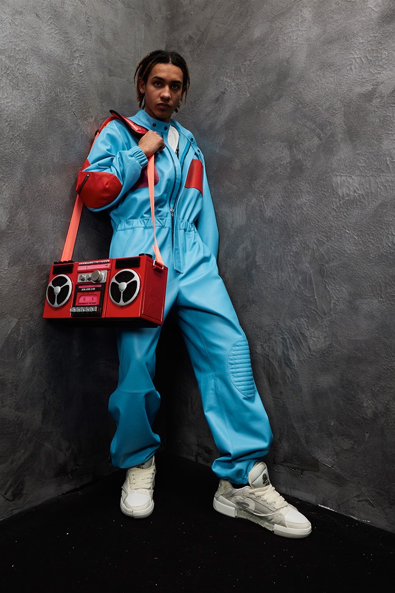 Members of the Rage FW23 Kid Cudi Exclusive Interview collection reveal paris fashion week verdy rhuigi villasenor matthew m williams streetwear entergalactic man on the moon virgil abloh louis vuitton sacai pop color 