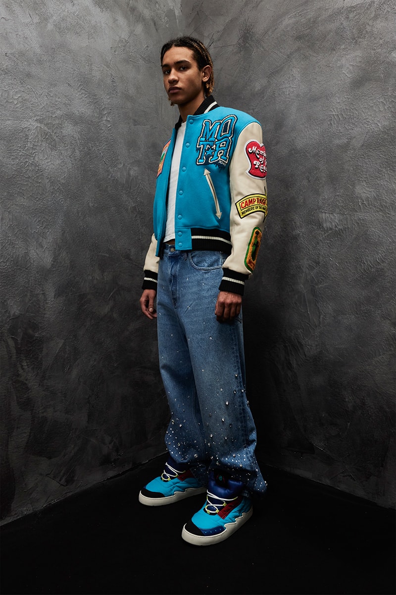 Members of the Rage FW23 Kid Cudi Exclusive Interview collection reveal paris fashion week verdy rhuigi villasenor matthew m williams streetwear entergalactic man on the moon virgil abloh louis vuitton sacai pop color 