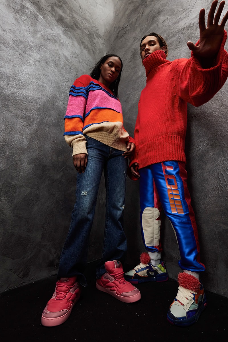 Members of the Rage FW23 Kid Cudi Exclusive Interview collection reveal paris fashion week verdy rhuigi villasenor matthew m williams streetwear entergalactic man on the moon virgil abloh louis vuitton sacai pop color 