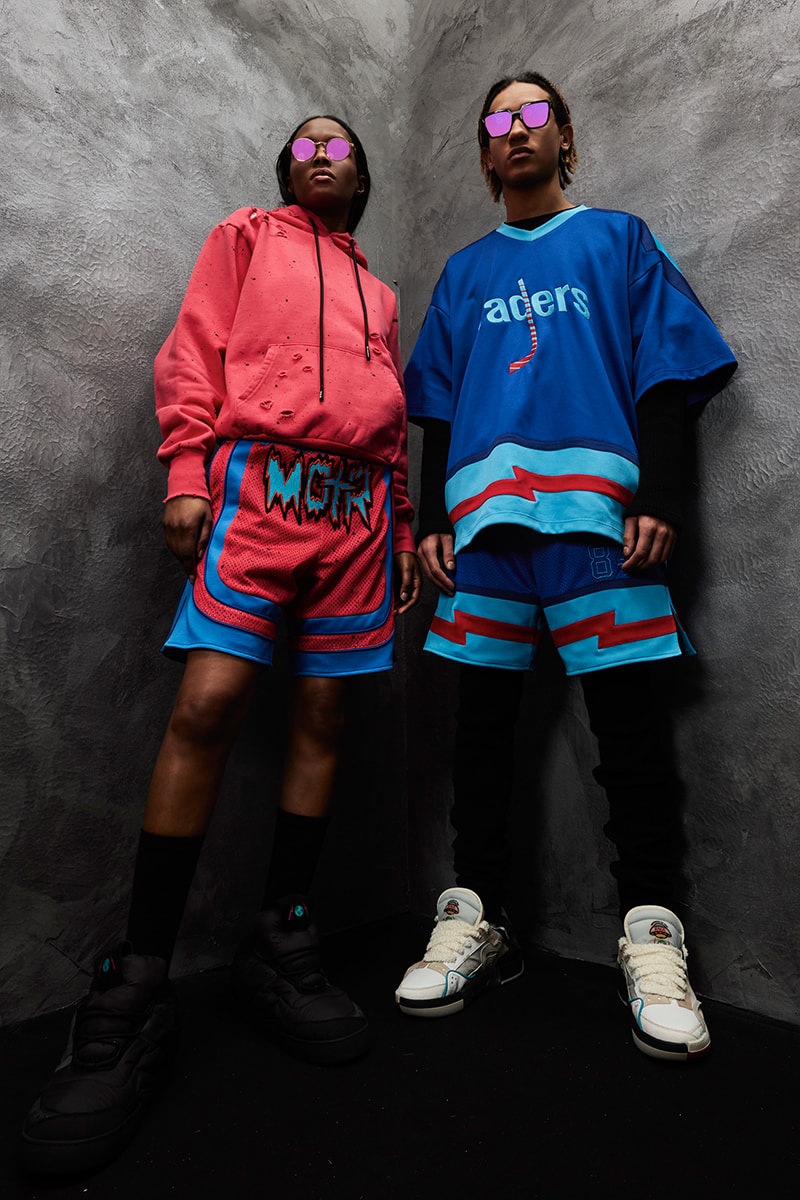 Members of the Rage FW23 Kid Cudi Exclusive Interview collection reveal paris fashion week verdy rhuigi villasenor matthew m williams streetwear entergalactic man on the moon virgil abloh louis vuitton sacai pop color 