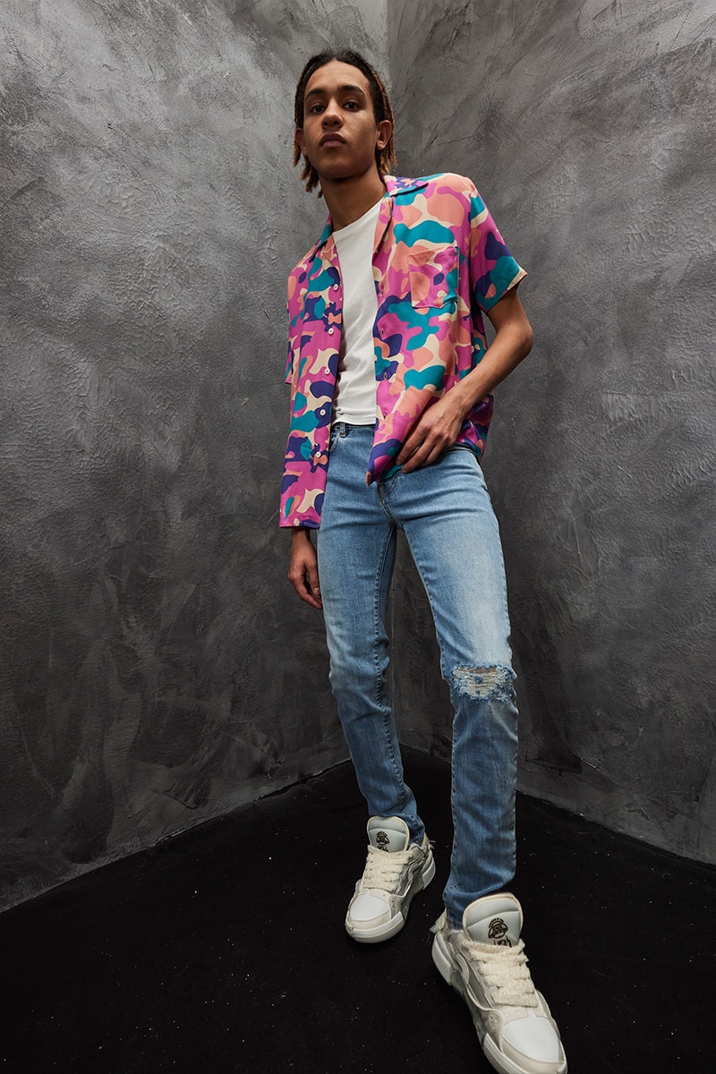 Members of the Rage FW23 Kid Cudi Exclusive Interview collection reveal paris fashion week verdy rhuigi villasenor matthew m williams streetwear entergalactic man on the moon virgil abloh louis vuitton sacai pop color 