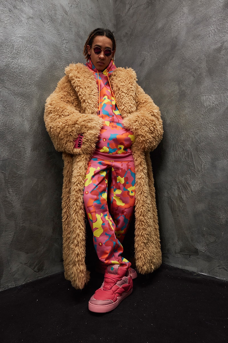 Members of the Rage FW23 Kid Cudi Exclusive Interview collection reveal paris fashion week verdy rhuigi villasenor matthew m williams streetwear entergalactic man on the moon virgil abloh louis vuitton sacai pop color 