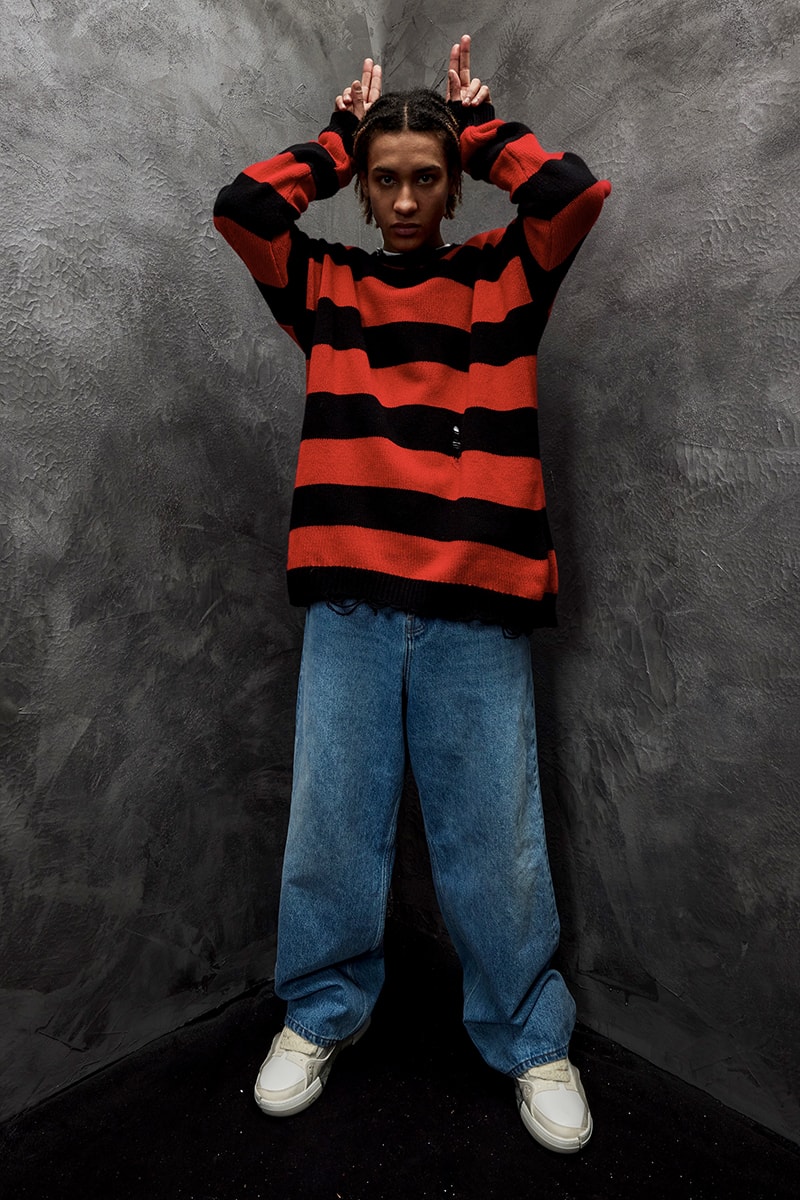 Members of the Rage FW23 Kid Cudi Exclusive Interview collection reveal paris fashion week verdy rhuigi villasenor matthew m williams streetwear entergalactic man on the moon virgil abloh louis vuitton sacai pop color 