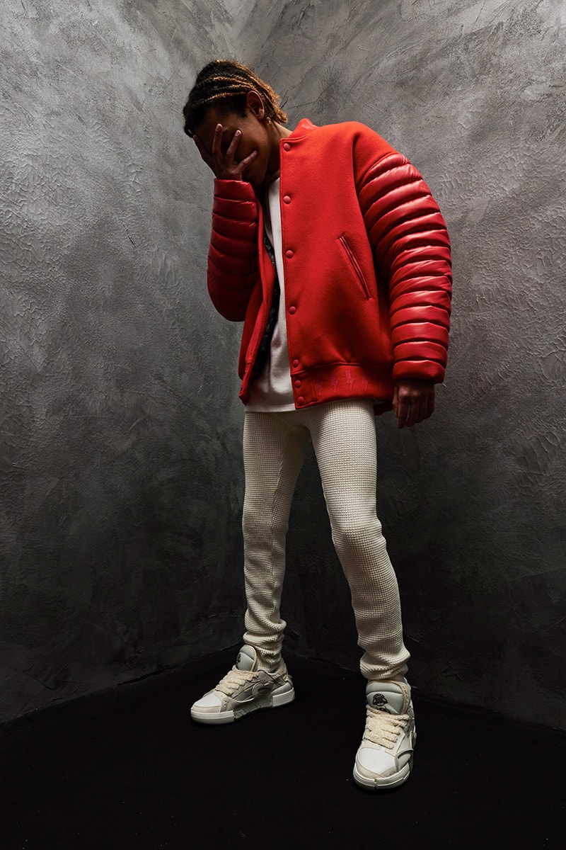 Members of the Rage FW23 Kid Cudi Exclusive Interview collection reveal paris fashion week verdy rhuigi villasenor matthew m williams streetwear entergalactic man on the moon virgil abloh louis vuitton sacai pop color 