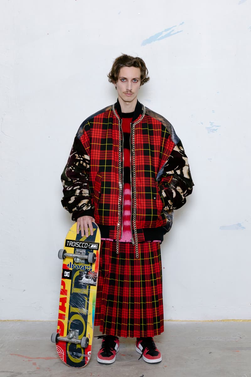 KIDILL Fall Winter 2023 Collection Paris Fashion Week Mens FW23 Runway Show Hiroaki Suiyasu DC Shoes Skateboarding Punk