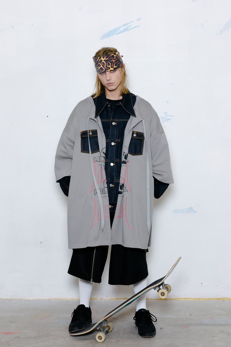 KIDILL Fall Winter 2023 Collection Paris Fashion Week Mens FW23 Runway Show Hiroaki Suiyasu DC Shoes Skateboarding Punk