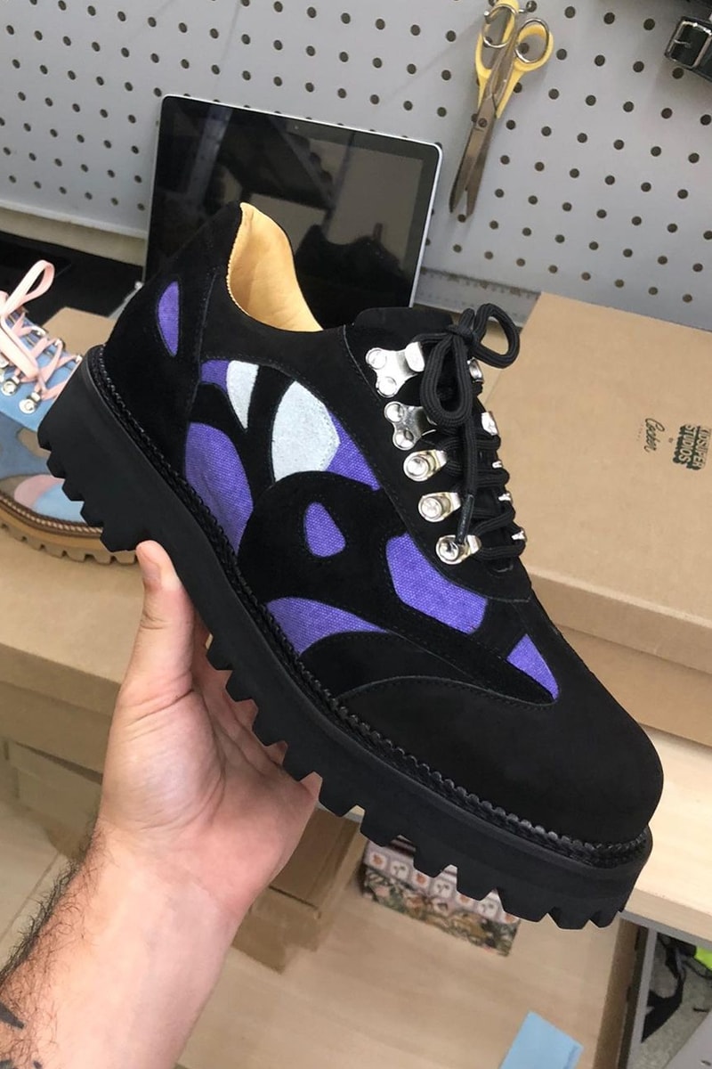KidSuper Cocker low top boots footwear fall winter 2023 name release info purple black beige grey 