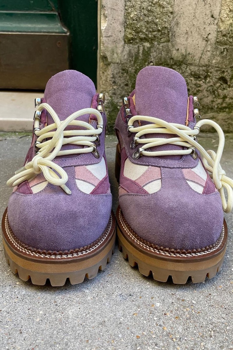 KidSuper Cocker low top boots footwear fall winter 2023 name release info purple black beige grey 