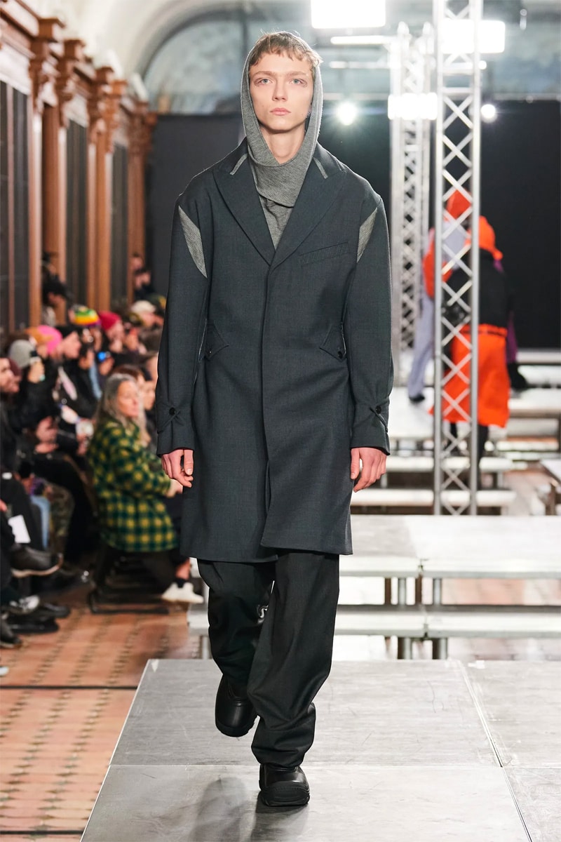 Kiko Kostadinov FW23 Dismantles Traditional Tailoring With Vibrancy paris fashion week fall winter 2023 menswear collection suit colors avant garde womenswear 
