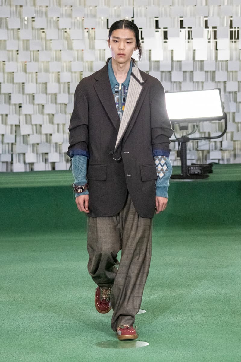 Kolor Fall Winter 2023 Collection menswear womenswear Paris Fashion Week runway