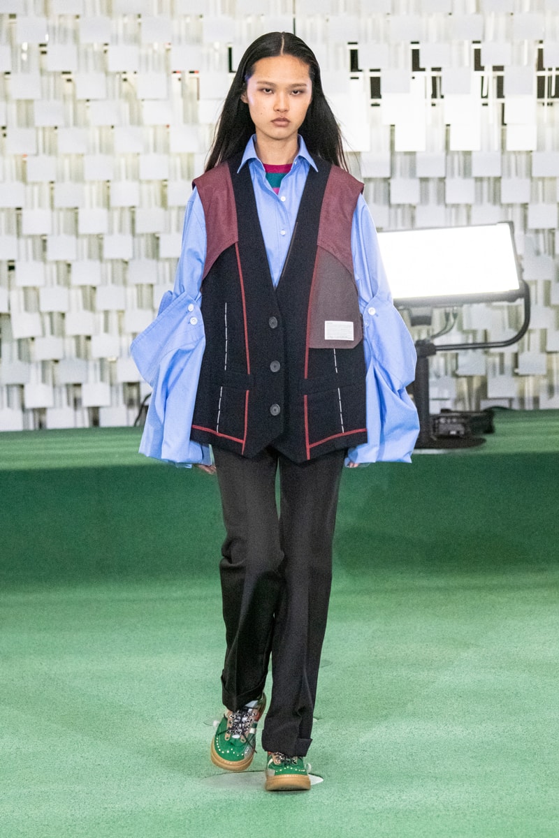 Kolor Fall Winter 2023 Collection menswear womenswear Paris Fashion Week runway