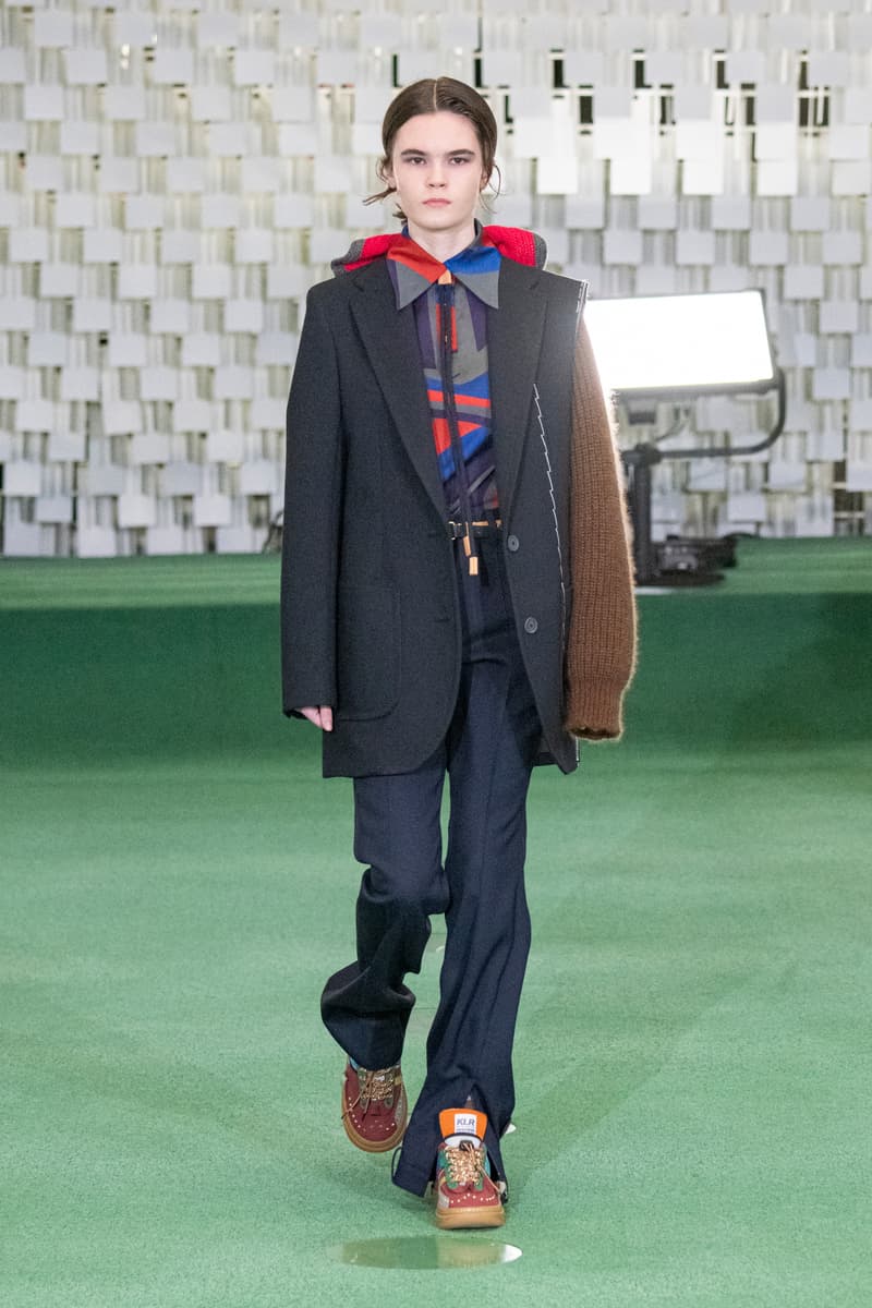 Kolor Fall Winter 2023 Collection menswear womenswear Paris Fashion Week runway