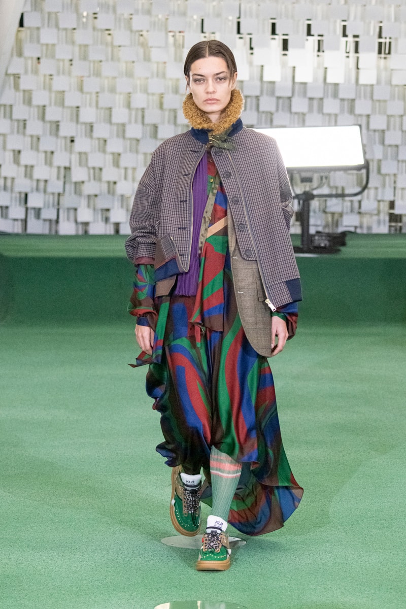Kolor Fall Winter 2023 Collection menswear womenswear Paris Fashion Week runway