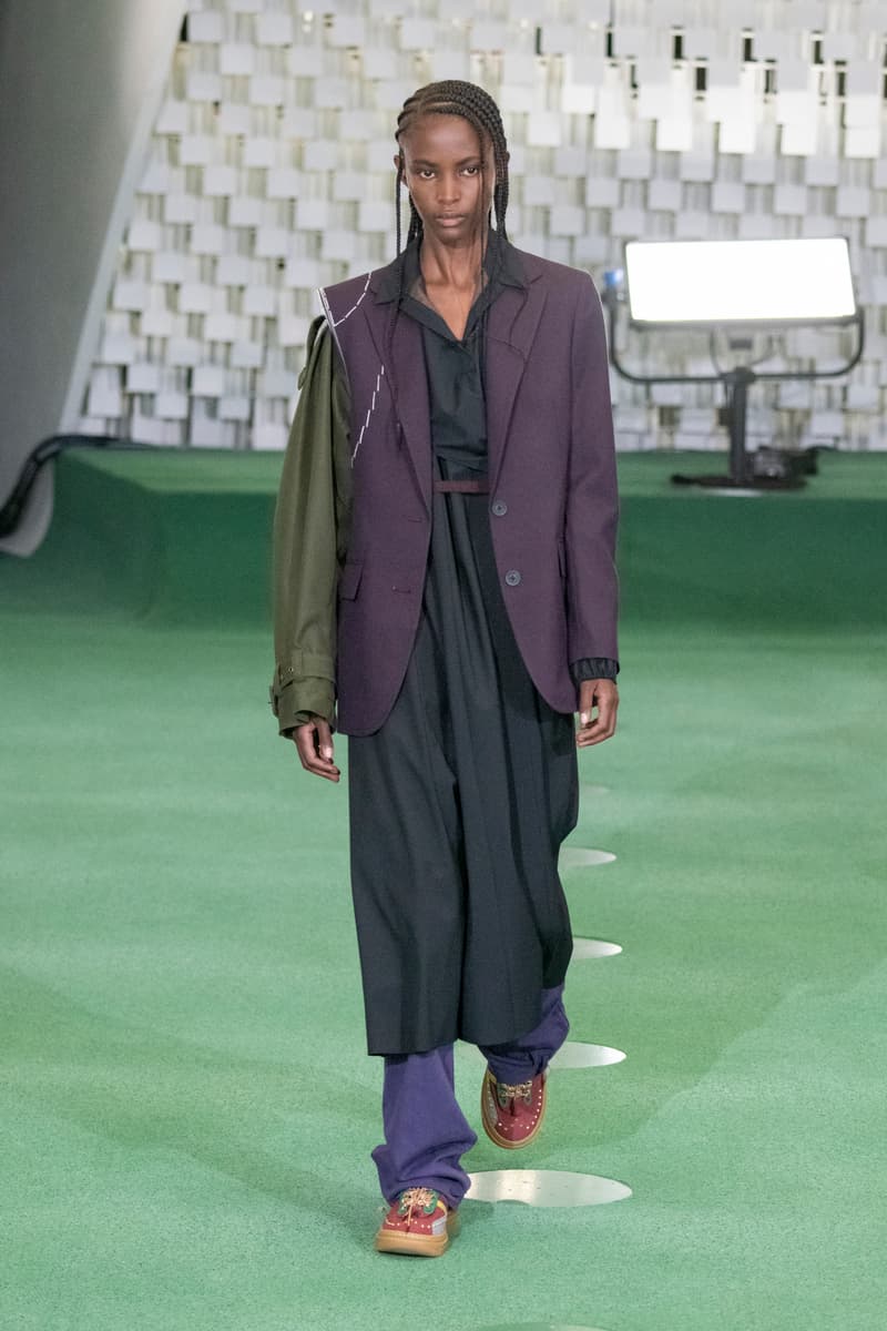 Kolor Fall Winter 2023 Collection menswear womenswear Paris Fashion Week runway