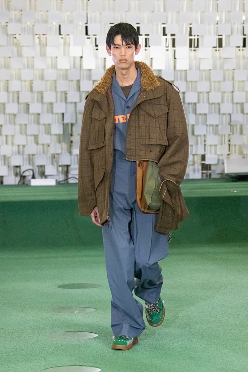 Kolor Fall Winter 2023 Collection menswear womenswear Paris Fashion Week runway