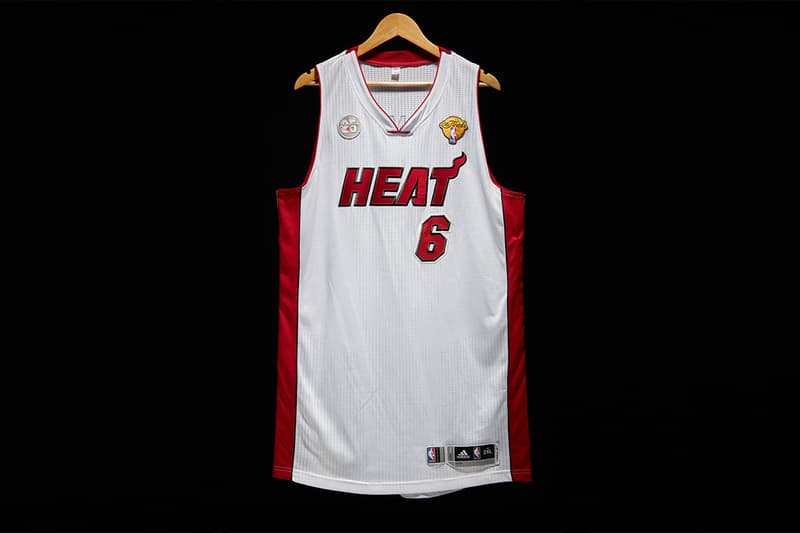 LeBron James Miami Heat 2013 NBA Championship Game 7 Jersey Auctions for $3.7 Million USD most expensive game-worn jersey