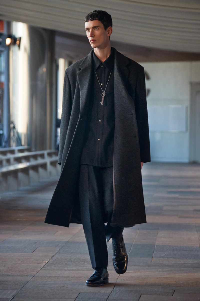 LEMAIRE Paris Fashion Week Fall/Winter 2023 Collection pfw FW23 christopher lemiare suiting overcoats sorbonnne universite movement 