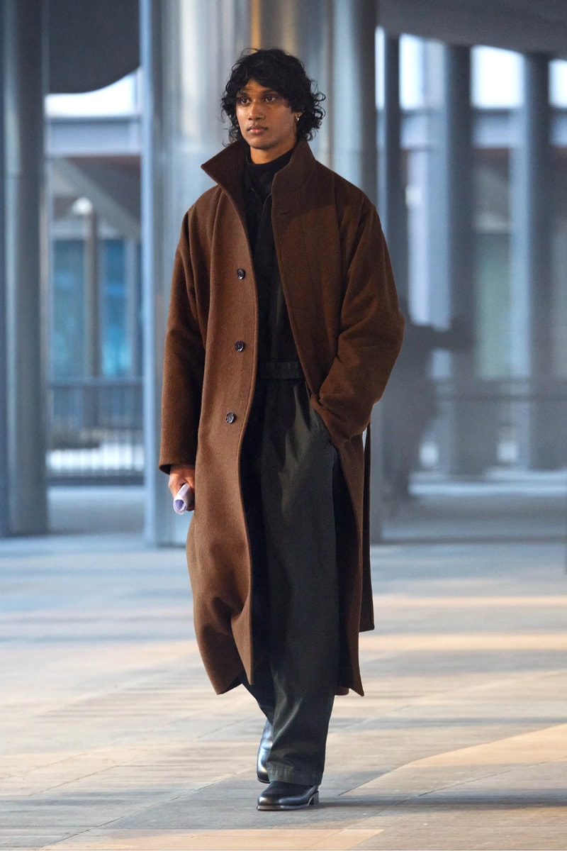LEMAIRE Paris Fashion Week Fall/Winter 2023 Collection pfw FW23 christopher lemiare suiting overcoats sorbonnne universite movement 