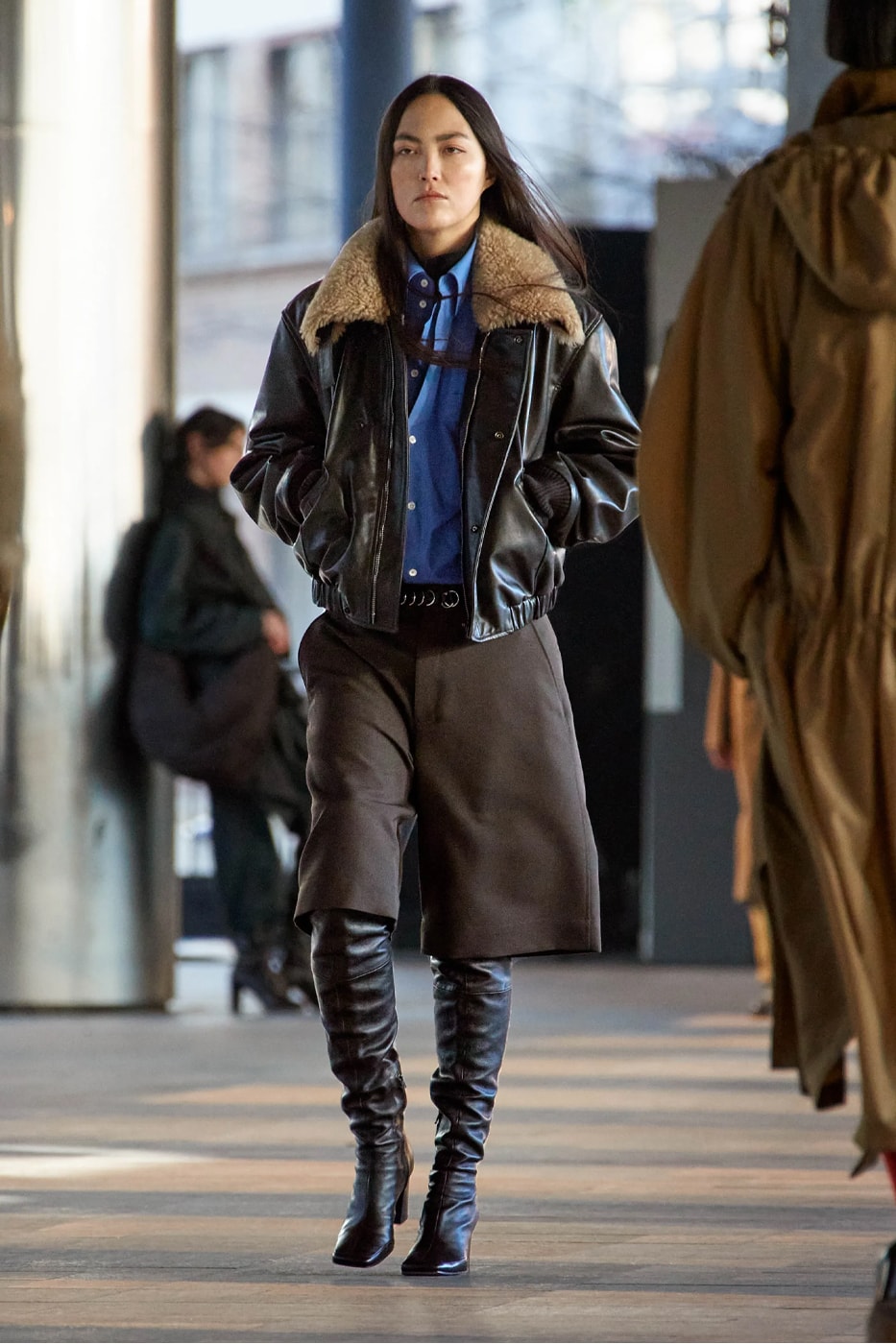 LEMAIRE Paris Fashion Week Fall/Winter 2023 Collection pfw FW23 christopher lemiare suiting overcoats sorbonnne universite movement 